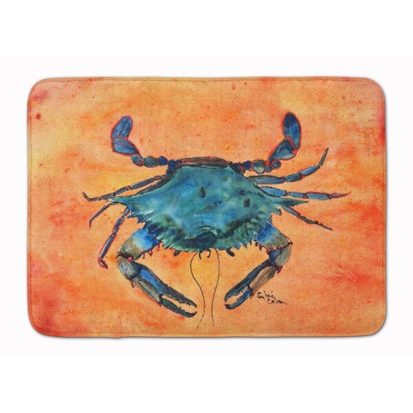 Carolines Treasures Crab Machine Washable Memory Foam Mat 8097-RUG - main